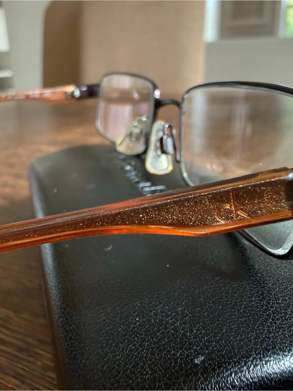 Vintage Calvin Klein Rectangular Glasses frame